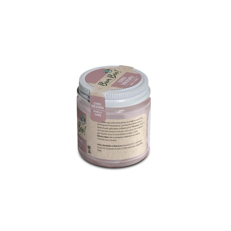 Crema Hidratante Natural Sandía Cara Cuerpo 100 Bam Boo Lifestyle