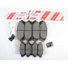 Toyota Genuine Toyota Highlander 14-19 Front and Rear Brake Pads 04466AZ109 04465AZ119