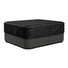 XCZ Heavy-Duty 600D Waterproof Square Hot Tub Cover - 96"