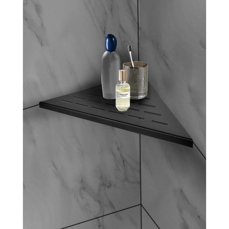 euroharry 1 Piece Corner Shelf Shower Shelf 304 Stainless Steel