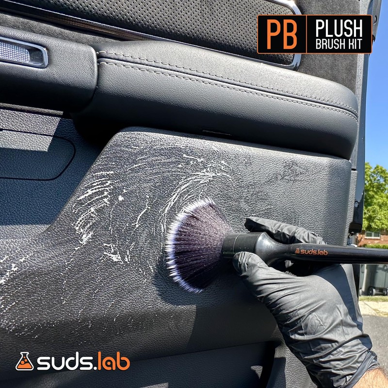 Suds Lab PB Plush Brush Kit 3 Pack- Ultra-Soft Synthetic