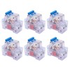 6pcs DZ47‑63 2P 6‑63A Transparent MCB Mini Circuit Breaker Air