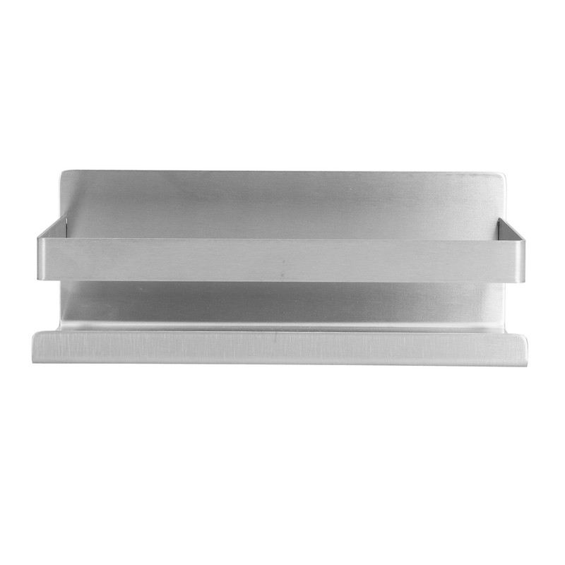 Stainless Steel Shower Rack Waterproof Anti Rust No Drilling Wall