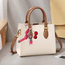 Cherry Keychain, Portable Bag Charms for Handbags, Cute Bag Charm, Car Ornaments, Christmas Gifts, Suitable for Handbag Accessories