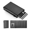 Slim Wallet with Coin Compartment Men's Wallet with RFID Protection,