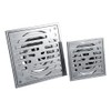 Fdit Square Floor Drain Stainless Steel Anti-Odor Bathroom Waste Gate
