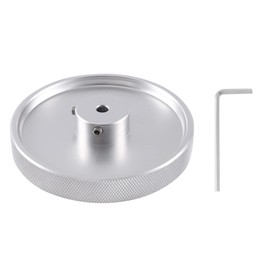 beiyaiey 300mmx6mm Industrial Aluminum Alloy Measuring Encoder Meter Wheel for Industrial Encoder Accessories Encoder Wheel