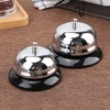 HeeYaa Call Bell 2 Packs 3.3 Inch Diameter with Metal