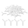 QUARKZMAN Pack of 100 Wall and Floor Tiles Plastic Y