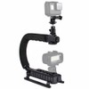 PULUZ U-Shaped Portable Handheld Camera Holder Video Handle DV Bracket