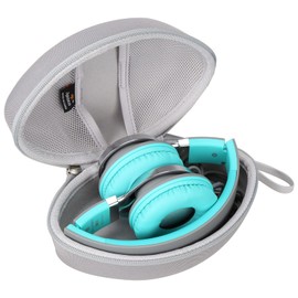 Aproca Hard Travel Storage Case, for AILIHEN C8 / Artix CL750 / ELECDER i39 Headphones Folding Lightweight Headset (Grey)