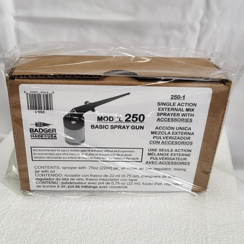 Badger Air-Brush Co 250-1 Basic Spray Gun Set