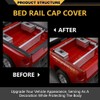 CNNELL Bed Rail Caps Stepside LH & RH Compatible with