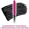 L´Oréal Paris Mascara de Pestañas Carbon Black Telescopic, 8ml