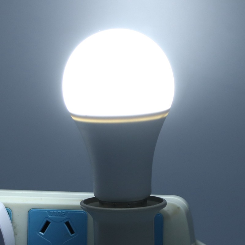 LED Induction Bulb 12W 1080LM Light Control Motion Sensor Dusk