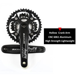 Shimano / SRAM / FSA and so on Bike Crankset 3x10S 24/32/42T 170mm Square Chainset Crank Chainring Mountain MTB