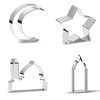 Mubarak Cookie Cutter Islamic Eid Ramadan - Moon Crescent Star