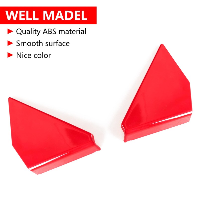 RERPRO Rear Window Triangle Cover Trim Compatible with 2021 2022