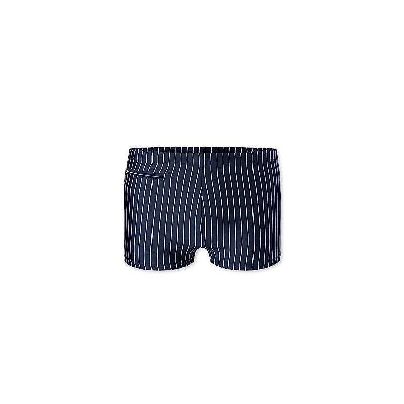 Schiesser Men's Comfort with Leg Swimming Trunks, Admiral