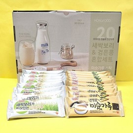 Hong Food Barley Sprout & Black Bean Misutgaru Set Food Gift Set / Health Food / Gift Set / Holiday Gift Set [Jukyung] 2ea