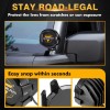 AUXBEAM 2x AUXBEAM 4"Amber Spot LED Work Light Driving Fog