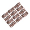 12pcs Tile Wall Sticker Thickened PVC Self Adhesive Waterproof Retro
