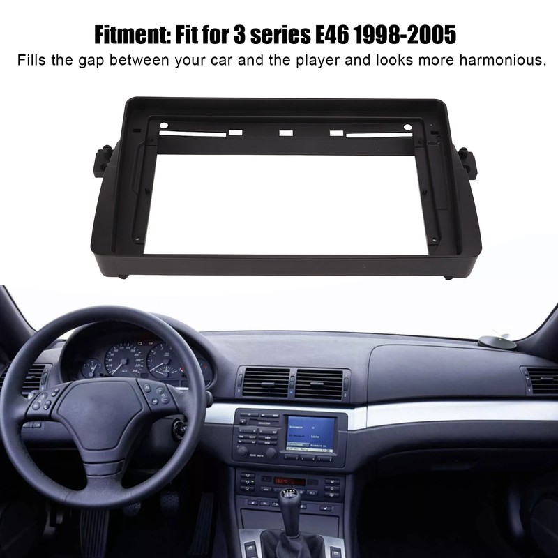 9in Car Radio Stereo Fascia Surround Panel Dash Installation Kit