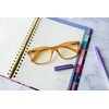 Readers.com Reading Glasses: The Francis Blue Light Reader square Style