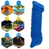 Camping Sleeping Pad Mat Foot Press Inflatable Cushion Mattress for