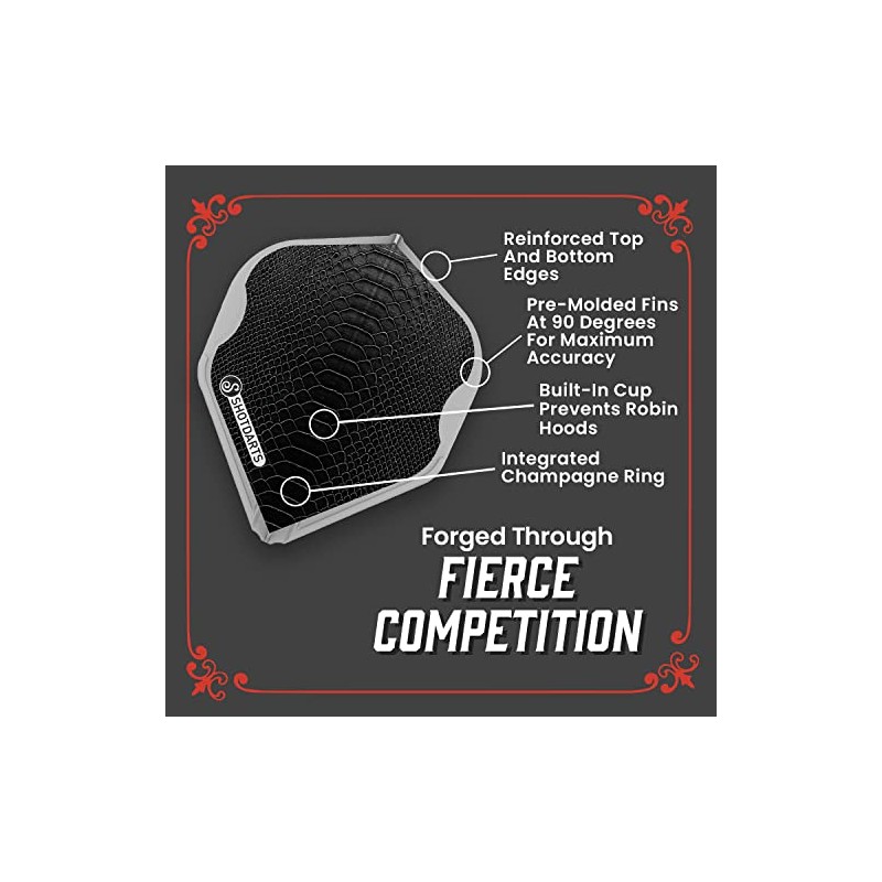 Shot! L-Style EZ L1 Standard Shape Americana Gator Dart Flight