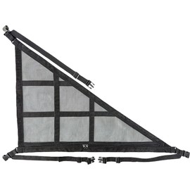 Expandable Black Car Ceiling Cargo Net – 28"x20" Double-Layer Mesh Roof Storage Organizer, High Load-Bearing, Sag-Resistant Design for SUVs, Trucks, Road Trips & Camping