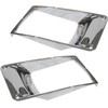 LAFORMO 2 X Headlight Bezel Chrome Compatible With 1987-2003 International