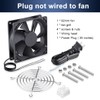 Wathai EC 90mm x 25mm Ball AC Axial Cooling Fan