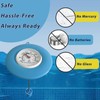 Floating Pool Thermometer Easy Read - No Battery Needed, IPX6