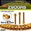 Z900RS/CAFE Engine Cover Bolt Set of 27 Tapered Shell Head