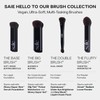 Saie The Double Brush - Multi-Use Dual Ended Makeup Brush
