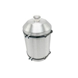 JSD 9.8 Gallon Aluminum Fuel /Gas tank 12x 20 1/4NPT Outlet For Buggy Ratrod,RVs,Trucks