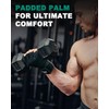 Trideer Padded Workout Gloves for Men - Gym Weight Lifting