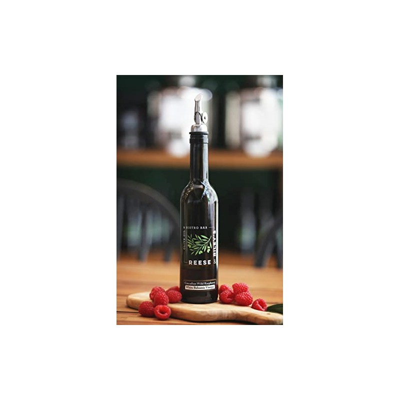 REESE & RILEY’S CASCADIAN WILD RASPBERRY WHITE BALSAMIC VINEGAR (375ML)