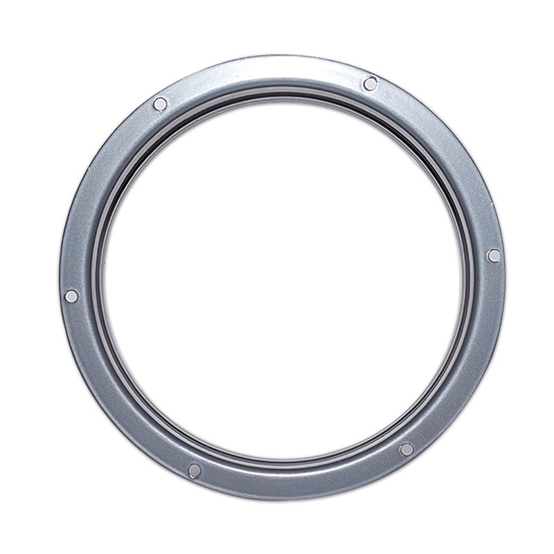 TiCoast Straight Pipe Flange Metal Galvanized Duct Connector Flange for