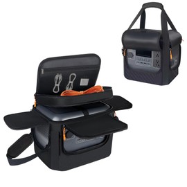 Portable Carrying Bag Compatible with BLUETTI Elite 100 V2/AC70/AC70P& Jackery Explorer 1000 V2，Power Station Storage Case for Accessories & Solar Generator，Adjustable Shoulder Strap（Only Bag）