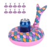 10pcs Inflatable Floating Drink Holders Beverage Cup Coasters for Swimming