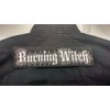 Unbranded Burning Witch Back Patch Embroidered Sew-on Doom Metal Sludge