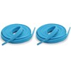WENRENMK 2 Pairs of Shoelaces, Elastic Shoelaces, Flat Shoelaces, 8