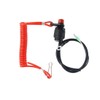 WPJCS Engine Stop Switch, Universal Boat Outboard Kill Switch Lanyard