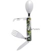 Akinod Jungle Multifunctional Cutlery 13H25 - Stainless Steel Folding Cutlery