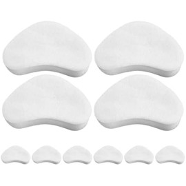 Parche para Ojos Desechable Blanco de 1000 Piezas, Tela No Tejida Láminas Faciales DIY para Cuidado Ocular, Retención de Humedad, Uso Práctico y Seguro, Estilo Simple