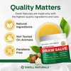 Owell Naturals Drawing Salve Ointment with Pure Shea Butter, for