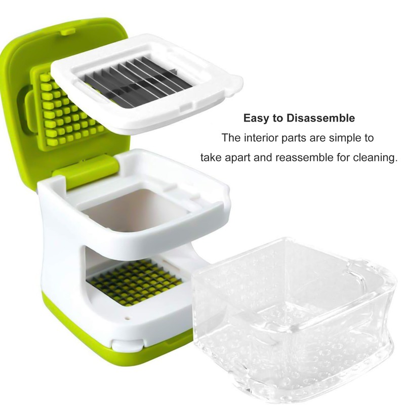 Garlic Press, Crusher, Cutter, Mincer, Cube Garlic Ginger Press Cutter