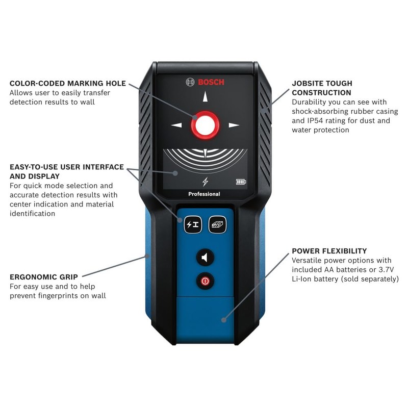 Bosch GMS120-27 Wall Scanner